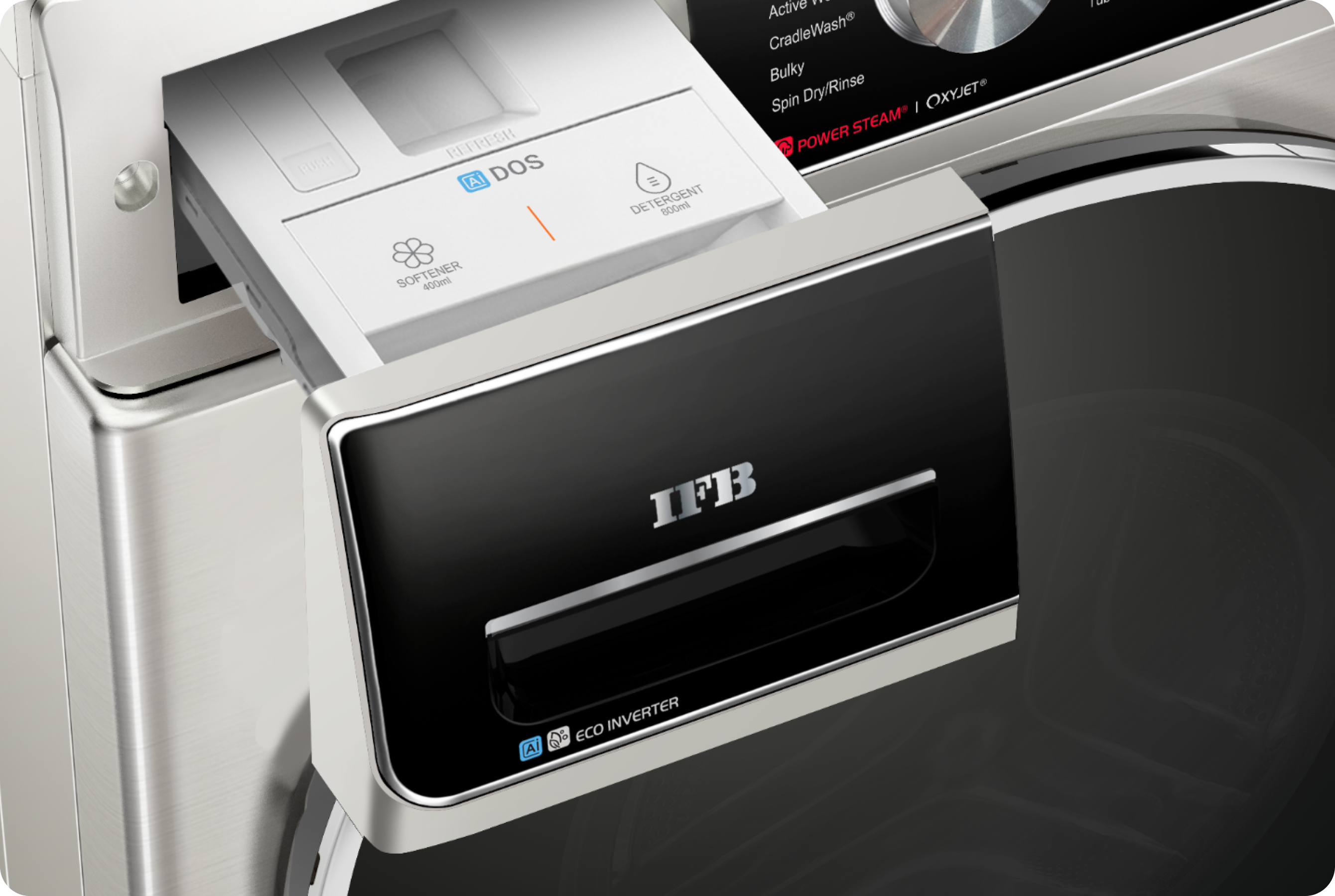 IFB DeepClean 11 kg Front Load Washing Machine with Ai Dos: Product feature